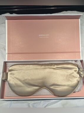 Saatva Weighted Mulberry Silk Eye Mask - NIB